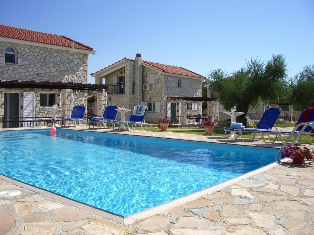 Kaminia Villas Lithakia  Bagian luar foto